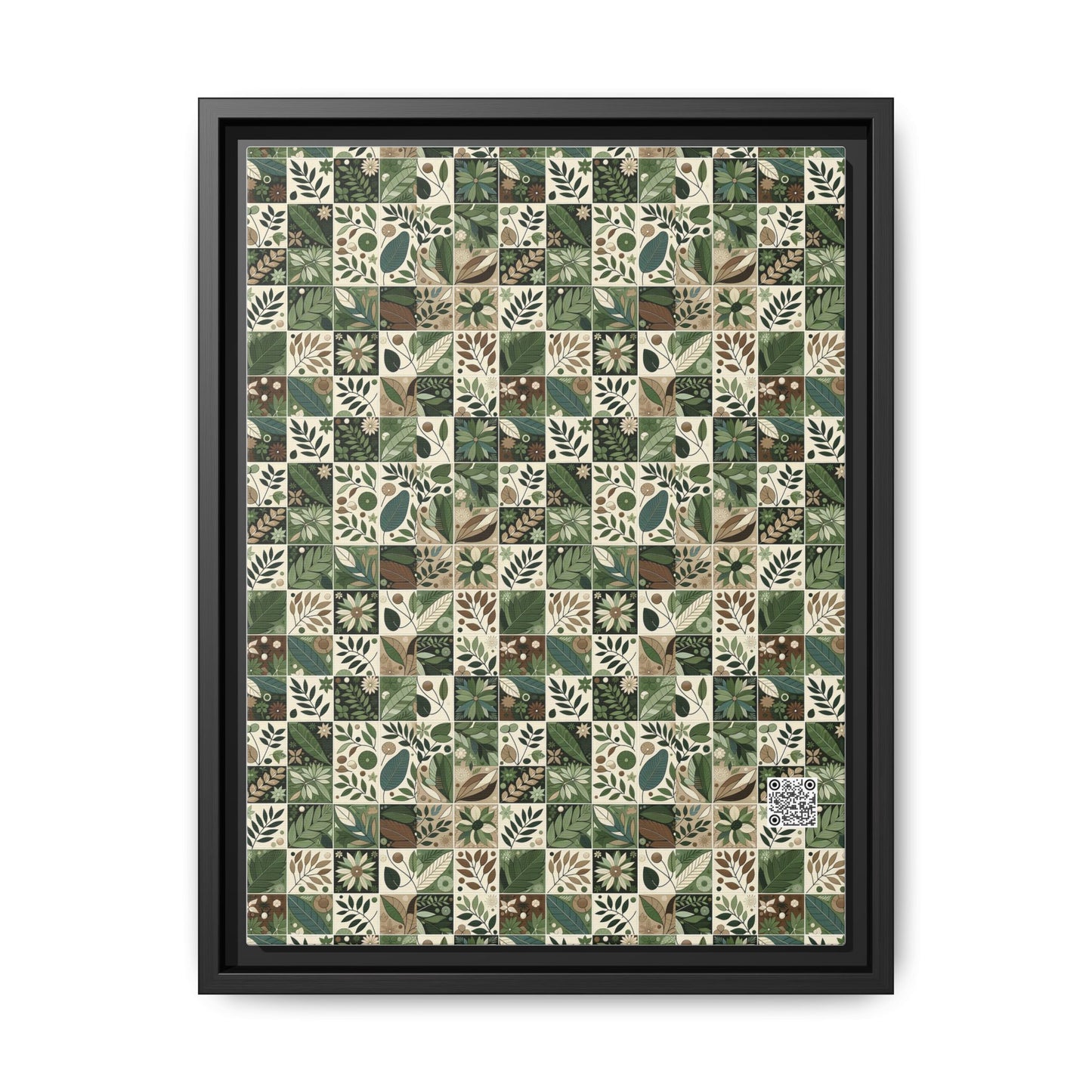 Streetwear Sustainability Environmentally Conscious Streetwear with a Natural Aesthetic Matte Canvas, Framed (multi-color) - 8404 Design-57 A