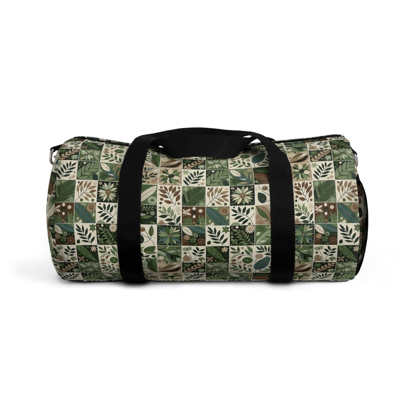 Streetwear Sustainability Environmentally Conscious Streetwear with a Natural Aesthetic Duffel Bag - 8404 Design-57