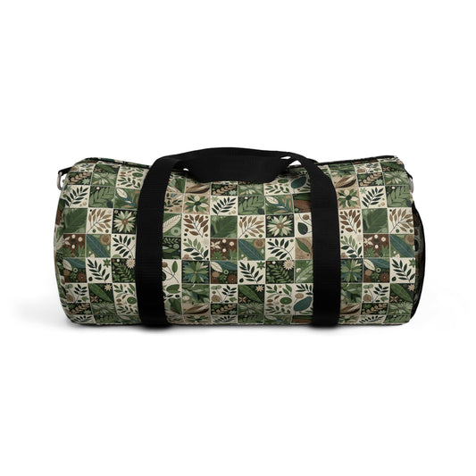 Streetwear Sustainability Environmentally Conscious Streetwear with a Natural Aesthetic Duffel Bag - 8404 Design-57