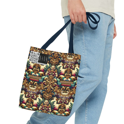 Digital Renaissance Modern Baroque Fusion Tote Bag - 8404 Design-60