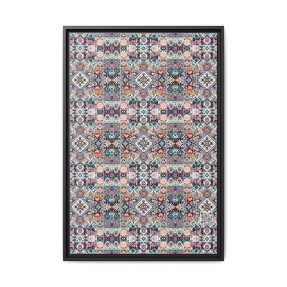 Matte Canvas, Framed (multi-Color) - 8404 Design-01