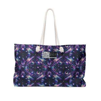 Galactic Hues Tech-Forward Cosmic Fusion Weekender Bag - 8404 Design-41