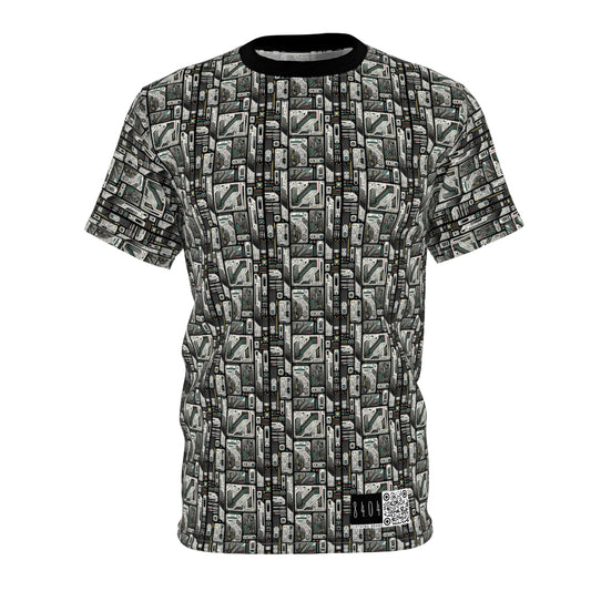 Tech Utility Gear Tech-Forward Minimalism Unisex Cut & Sew Tee - 8404 Design-45