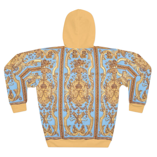 8404 Unisex Adult's "royal" Fashion Pullover Hoodie in Gold