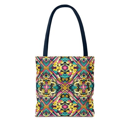 Neon Pop Art Revival Pop Culture Retro Tote Bag - 8404 Design-59