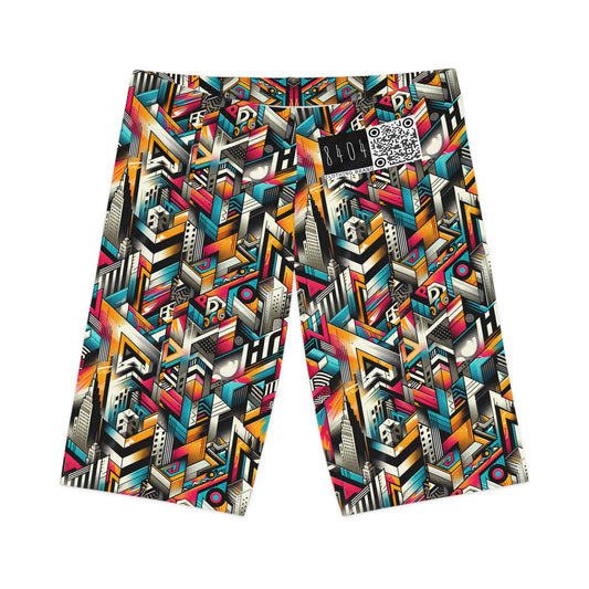 Graffiti Revival Urban Street Art Women's Bike Shorts - 8404 Design-62