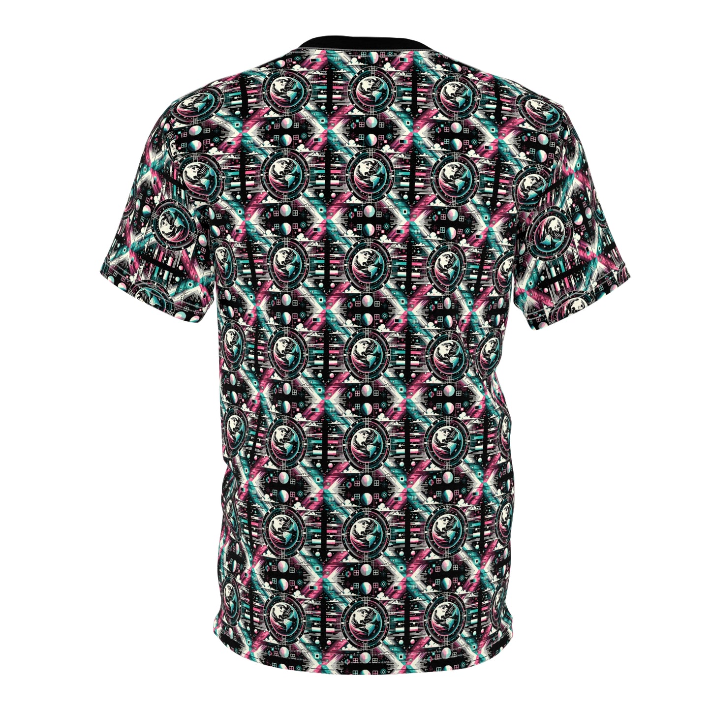 Digital Artistry Digital-native Streetwear Unisex Cut & Sew Tee - 8404 Design-62