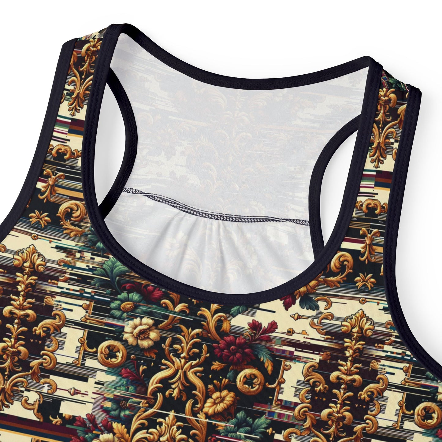 Digital Renaissance Modern Baroque Fusion Women's Tank Top - 8404 Design-63