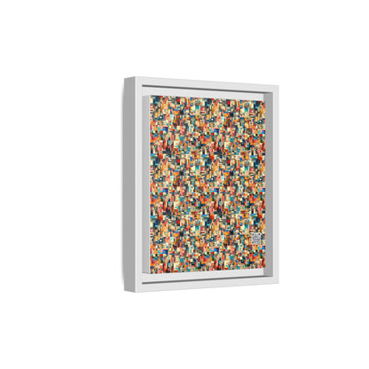 Digital Artistic Expression Artistic Streetwear Matte Canvas, Framed (multi-Color) - 8404 Design-46 B