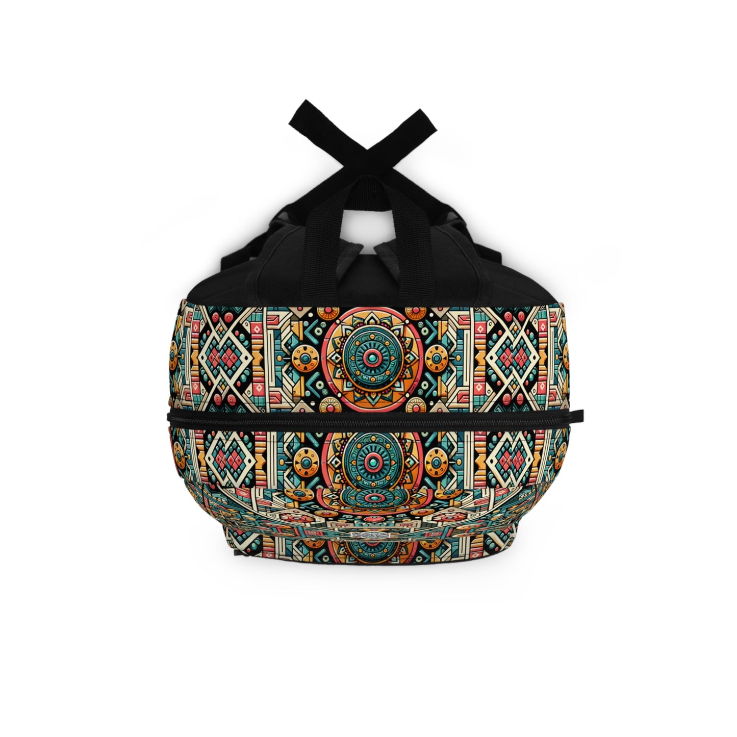 Cultural Fusion Tech Blend of Cultural Heritage With Tech-Inspired Elements Backpack - 8404 Design-74