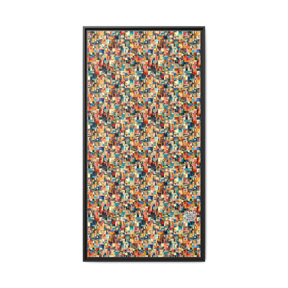 Digital Artistic Expression Artistic Streetwear Matte Canvas, Framed (multi-Color) - 8404 Design-46 B
