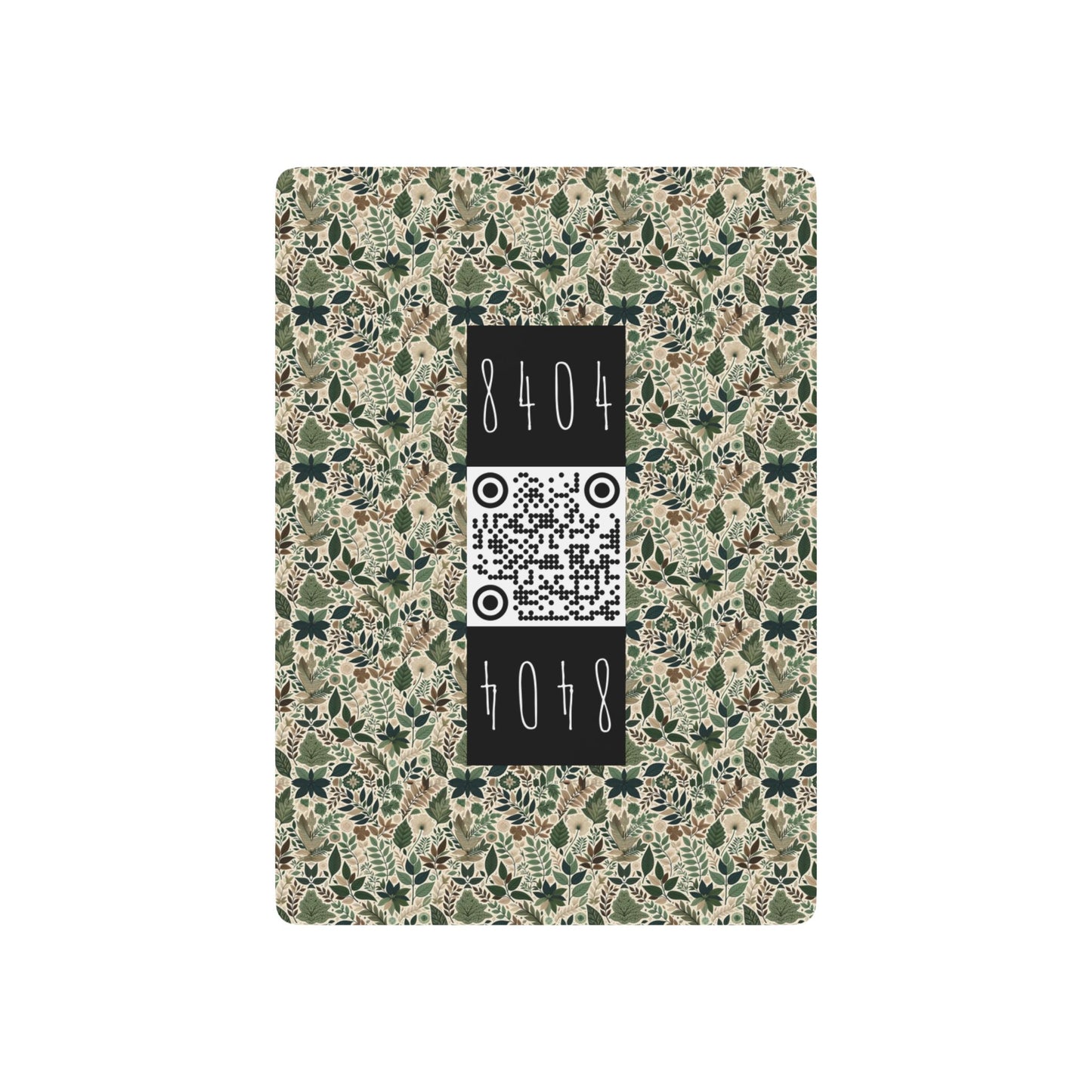 Streetwear Sustainability Environmentally Conscious Streetwear with a Natural Aesthetic Poker Playing Cards - 8404 Design-57 S