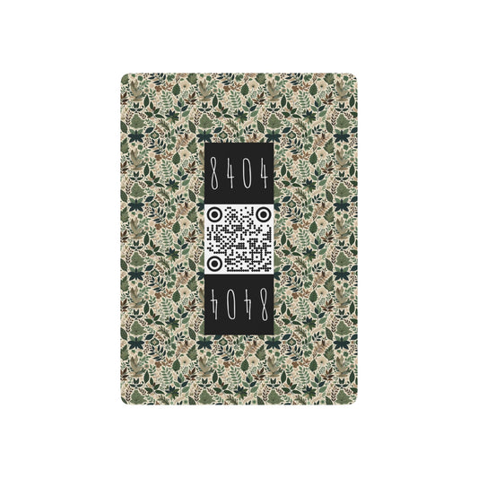 Streetwear Sustainability Environmentally Conscious Streetwear with a Natural Aesthetic Poker Playing Cards - 8404 Design-57 S
