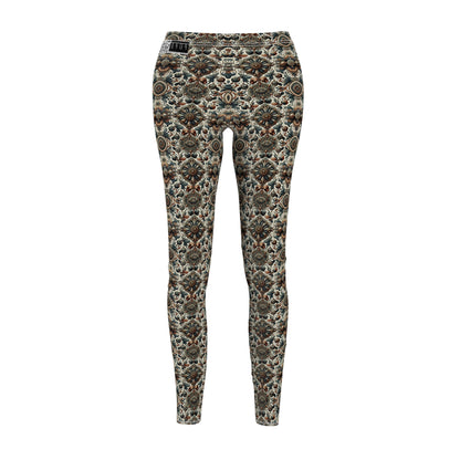 Neo-Dandyism Modern Dandy Streetwear Women's Cut & Sew Casual Leggings - 8404 Design-51