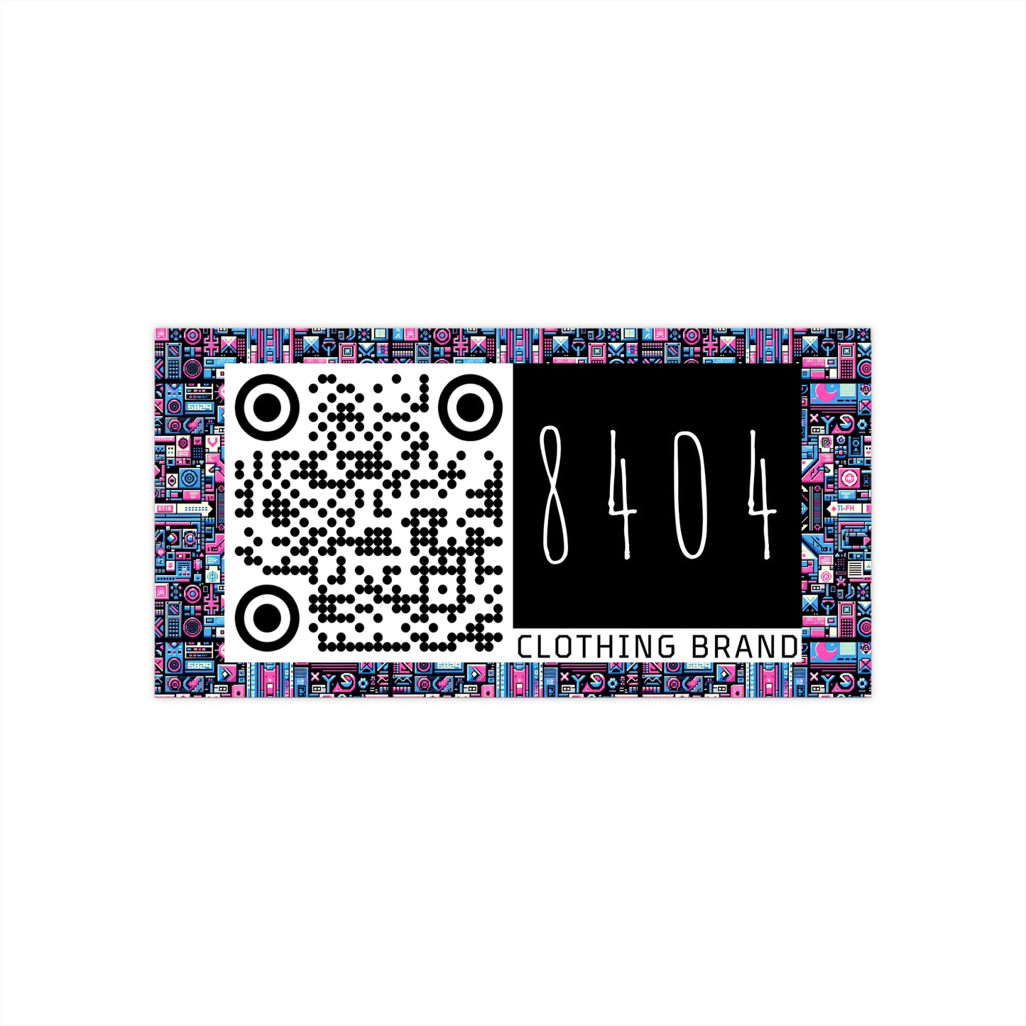 Digital Rebellion Youthful Streetwear with a Rebellious Digital Twist Bumper Sticker - 8404 Design-65