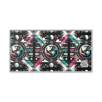 Digital Artistry Digital-native Streetwear Matte Canvas, Framed (multi-color) - 8404 Design-62 B
