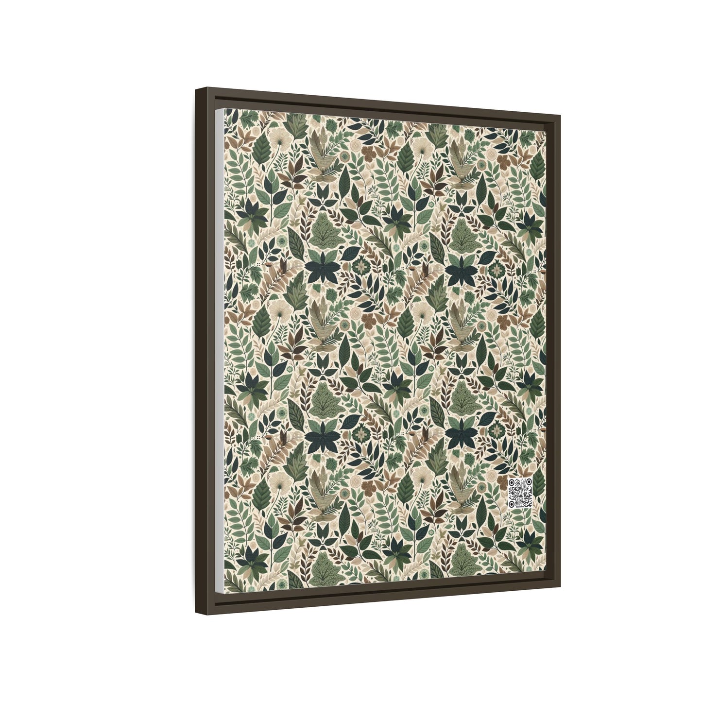 Streetwear Sustainability Environmentally Conscious Streetwear with a Natural Aesthetic Matte Canvas, Framed (multi-color) - 8404 Design-57 B