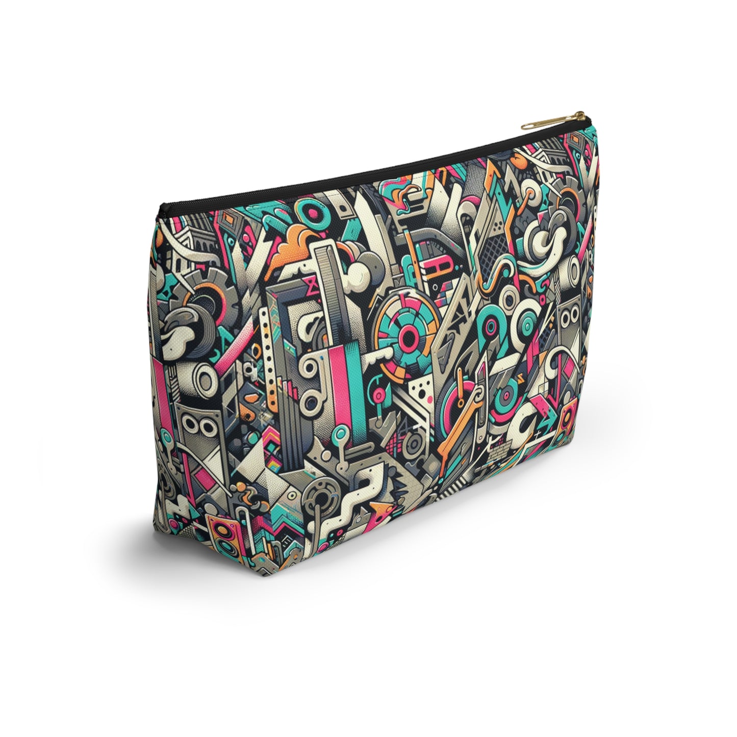 Digital Street Art Urban Street Style Accessory Pouch W T-bottom - 8404 Design-74