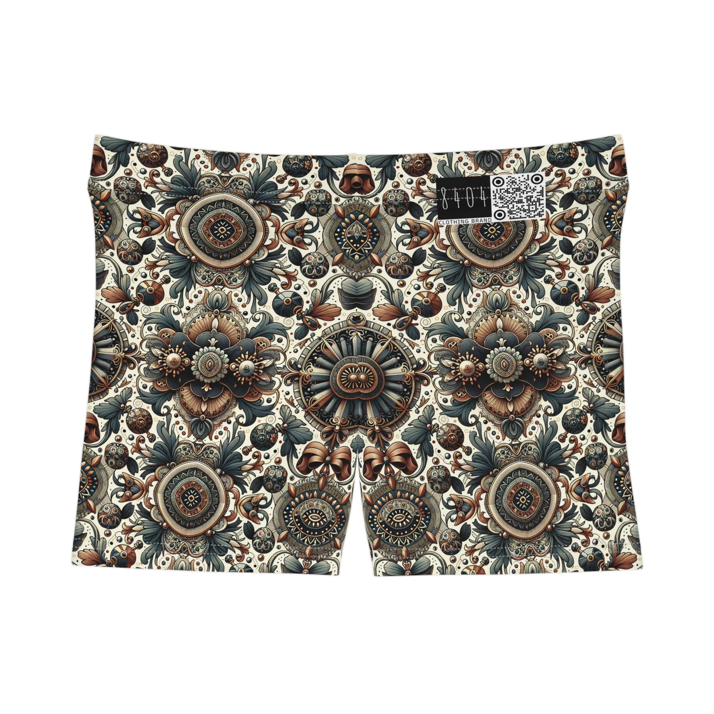 Neo-Dandyism Modern Dandy Streetwear Women's Shorts - 8404 Design-51