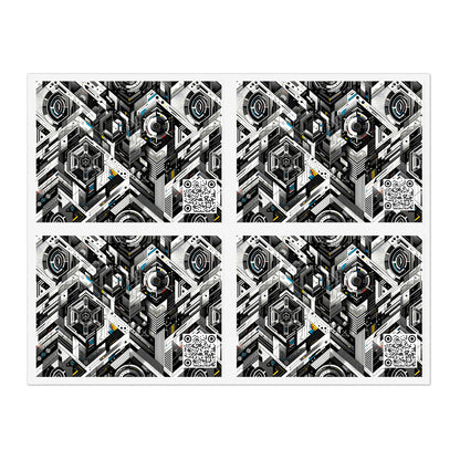 Tech Athletic Fusion Tech-Forward Athletic Sticker Sheets - 8404 Design-63