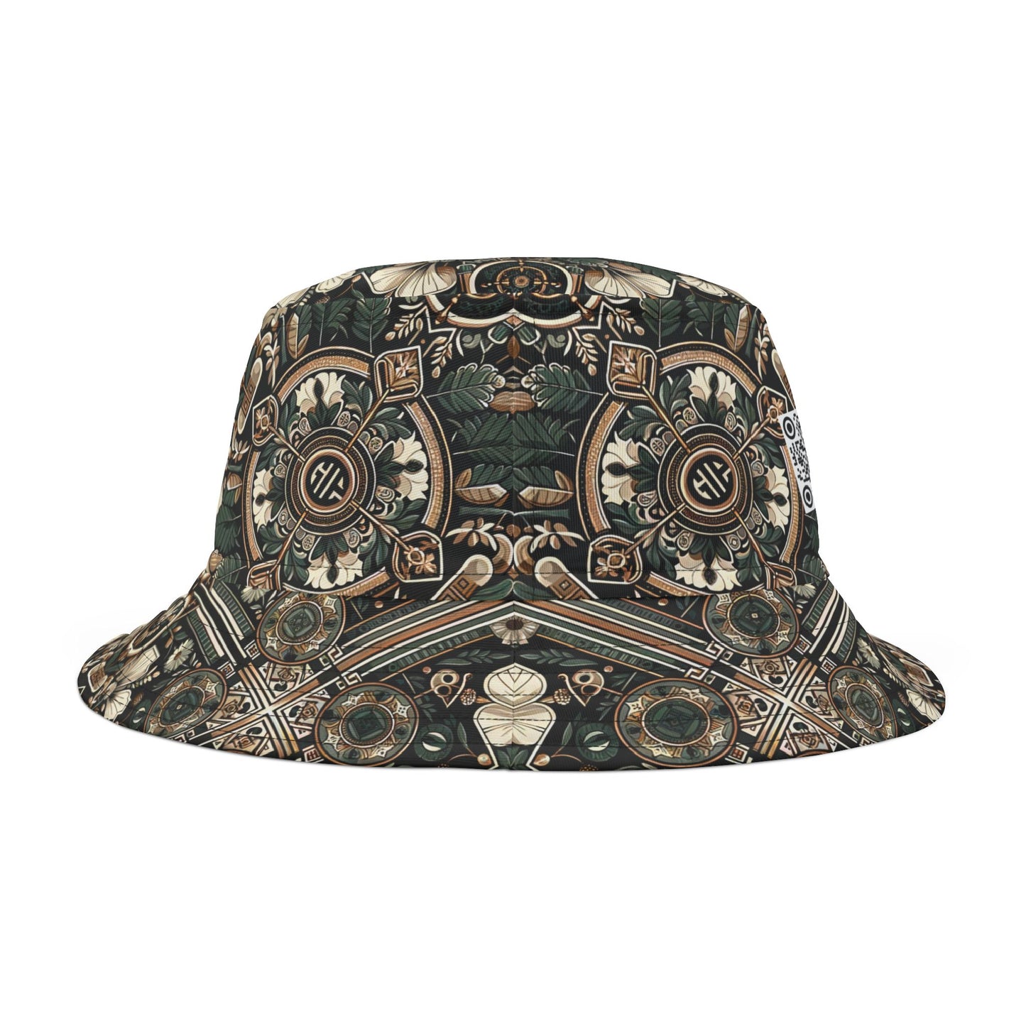Cyber Garden Party Tech Garden Extravaganza Bucket Hat - 8404 Design-66