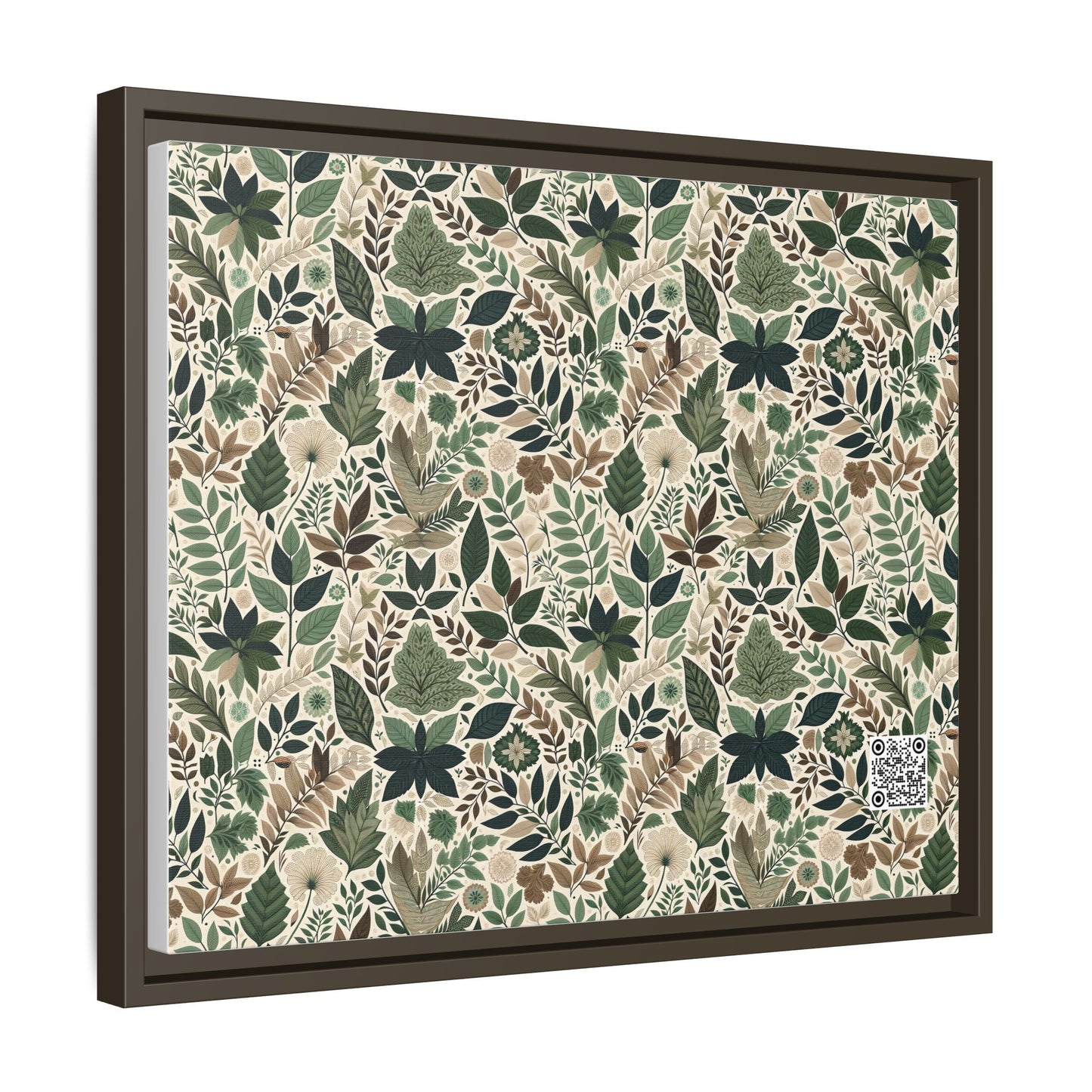 Streetwear Sustainability Environmentally Conscious Streetwear with a Natural Aesthetic Matte Canvas, Framed (multi-color) - 8404 Design-57 A