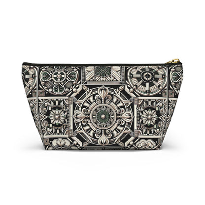 Cyber Garden Party Tech Garden Extravaganza Accessory Pouch W T-Bottom - 8404 Design-45