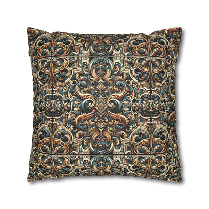 Urban Renaissance Historical Fusion With Street Edge Faux Suede Square Pillowcase - 8404 Design-59
