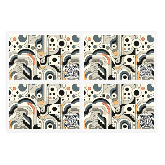 Modern Minimalism Minimalist Tech Sticker Sheets - 8404 Design-60