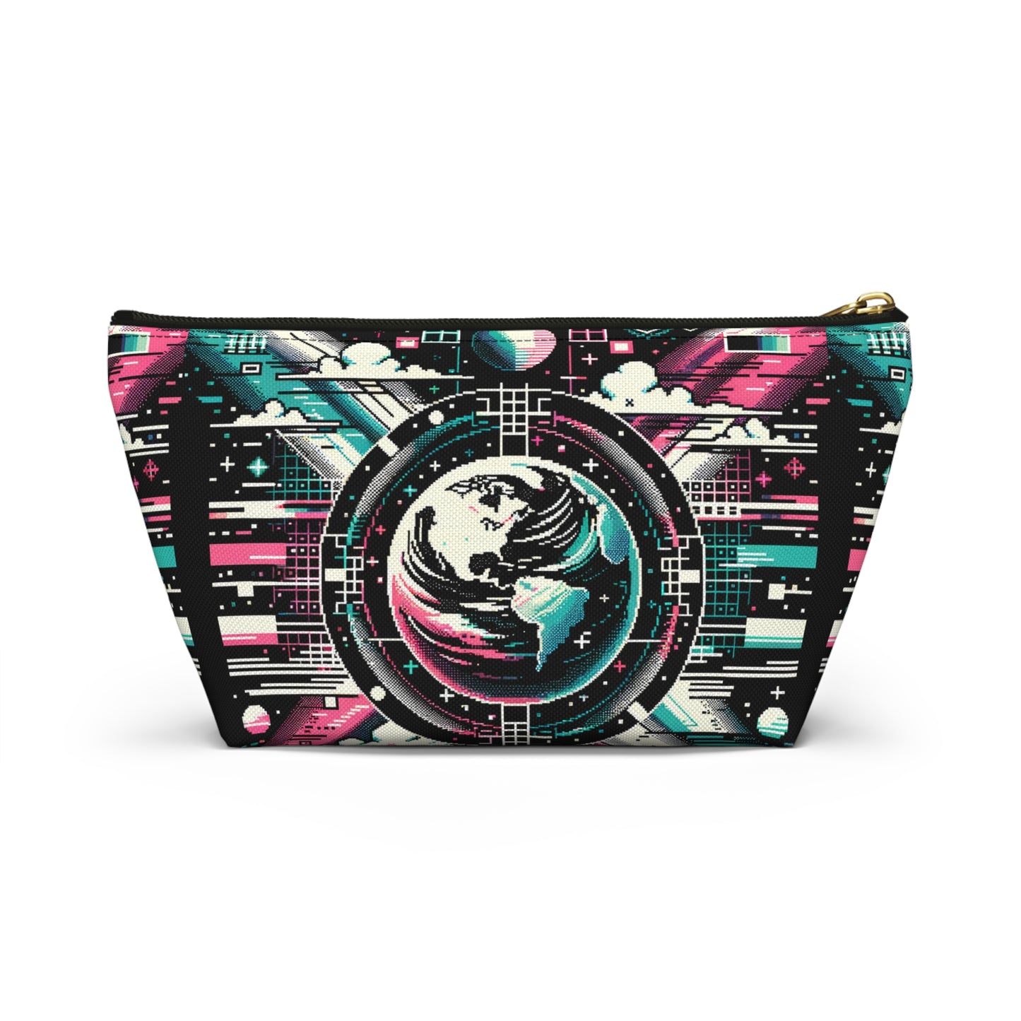 Digital Artistry Digital-native Streetwear Accessory Pouch W T-bottom - 8404 Design-62