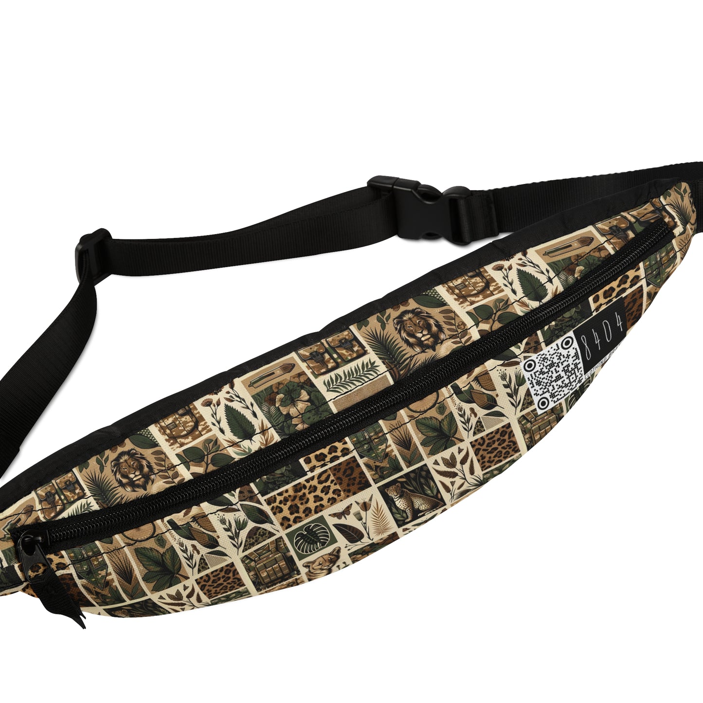 Streetwear Safari Urban Jungle Explorer Fanny Pack - 8404 Design-51