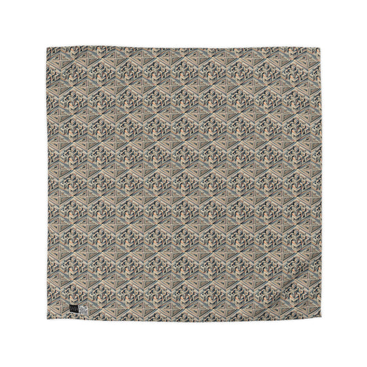Tech Illusion Graphics Futuristic Artistry Microfiber Duvet Cover - 8404 Design-52