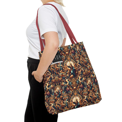 Digital Renaissance Luxurious Streetwear Inspired By Classical Art With a Modern Twist Tote Bag - 8404 Design-64