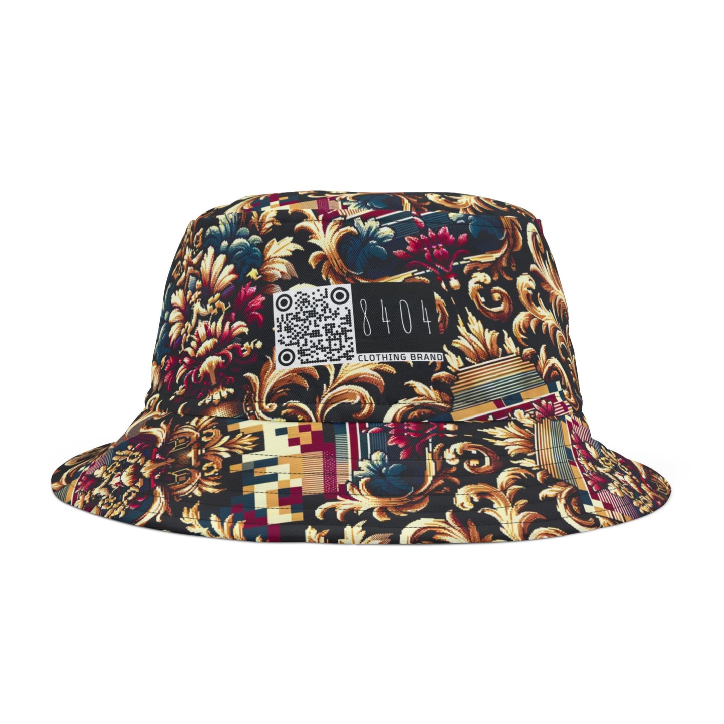 Digital Renaissance Modern Baroque Fusion Bucket Hat - 8404 Design-53