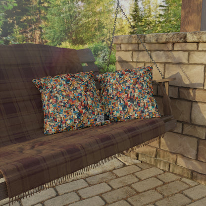 Digital Artistic Expression Artistic Streetwear Outdoor Pillow - 8404 Design-46