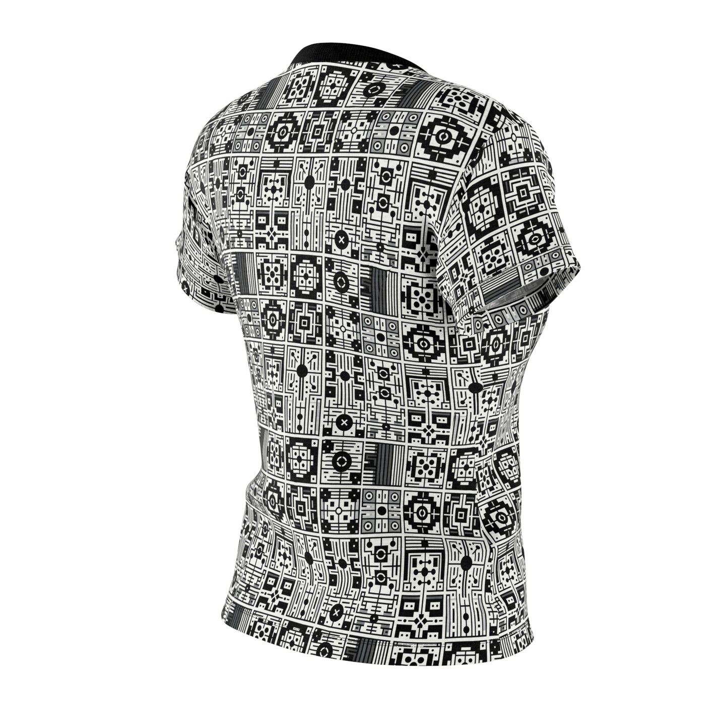 Digital Minimalism Minimalist Tech Women's Cut & Sew Tee - 8404 Design-55