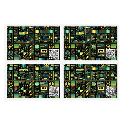 Digital Dystopia Tech Noir Sticker Sheets - 8404 Design-57