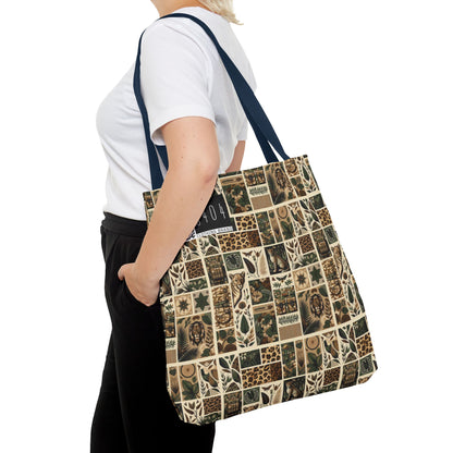 Streetwear Safari Urban Jungle Explorer Tote Bag - 8404 Design-51