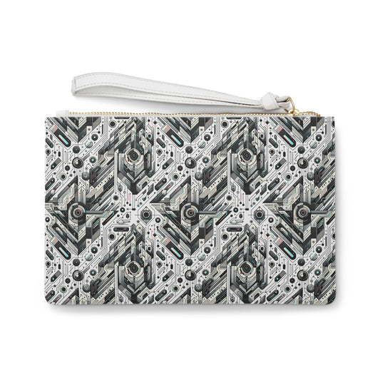 Tech-Infused Streetwear Tech-Forward Minimalism Clutch Bag - 8404 Design-51