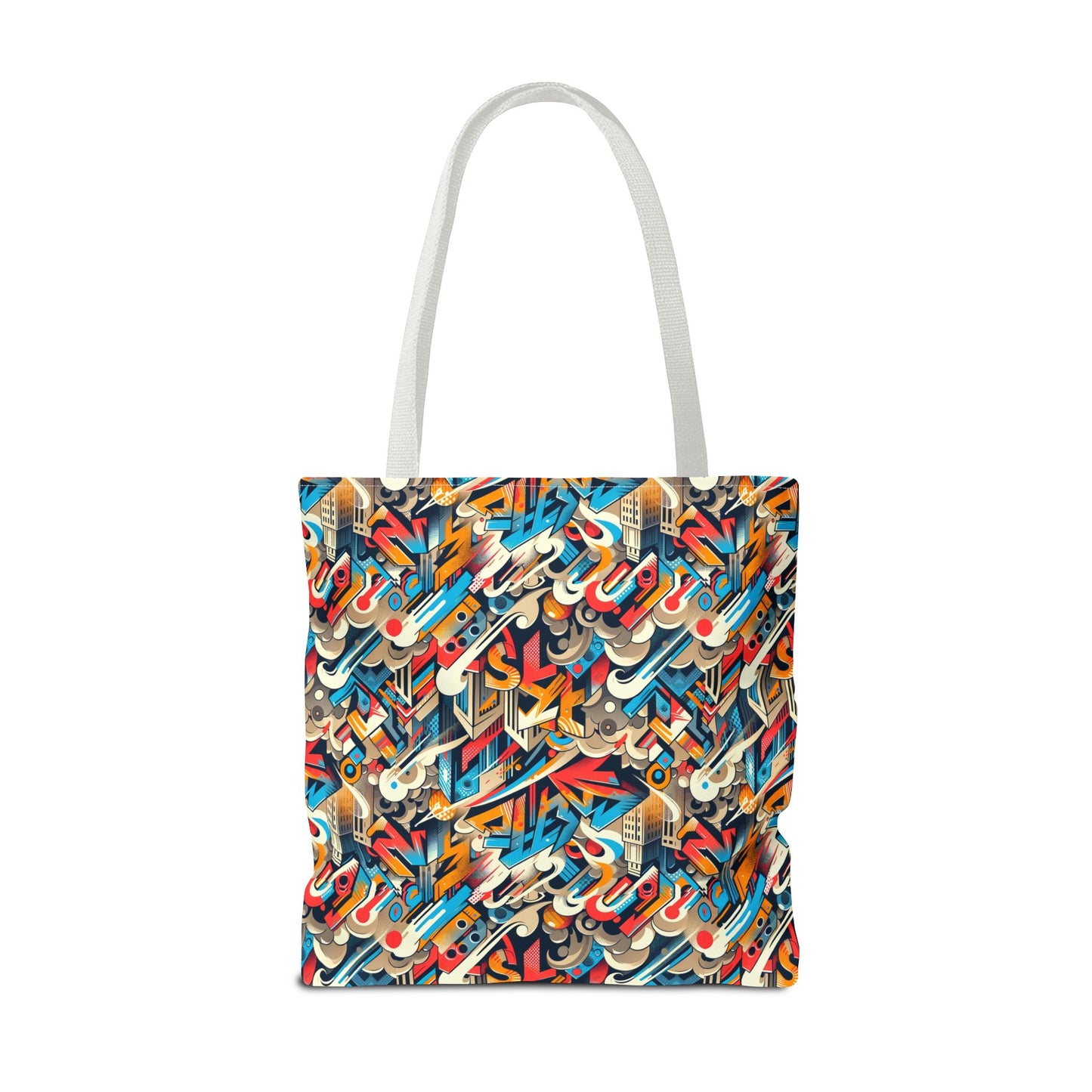 Neo-Traditional Street Art Modern Street Art Fusion Tote Bag - 8404 Design-44