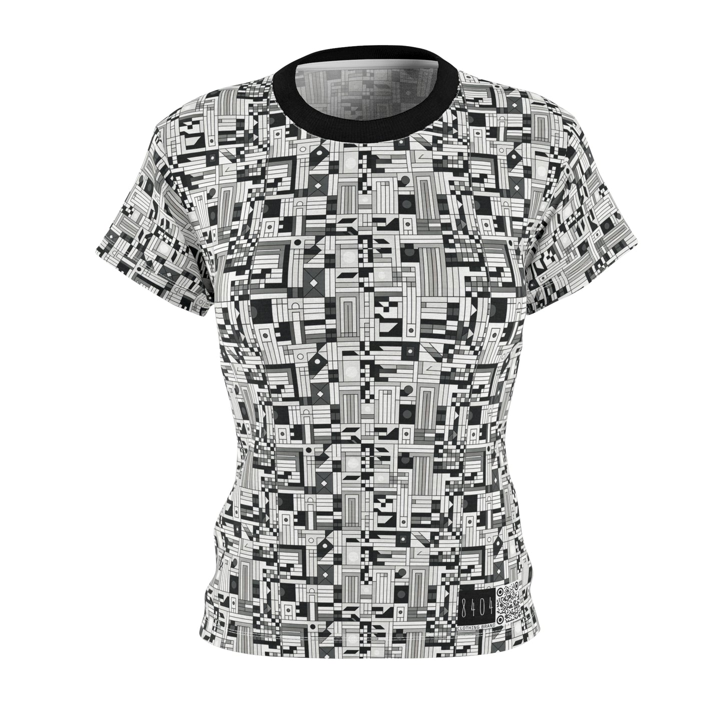Digital Minimalism Minimalist Tech Women's Cut & Sew Tee - 8404 Design-43