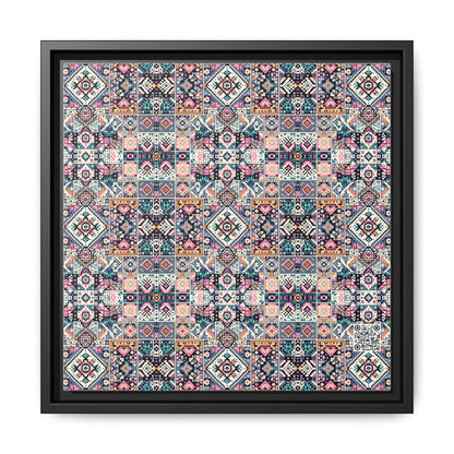 Matte Canvas, Framed (multi-Color) - 8404 Design-01