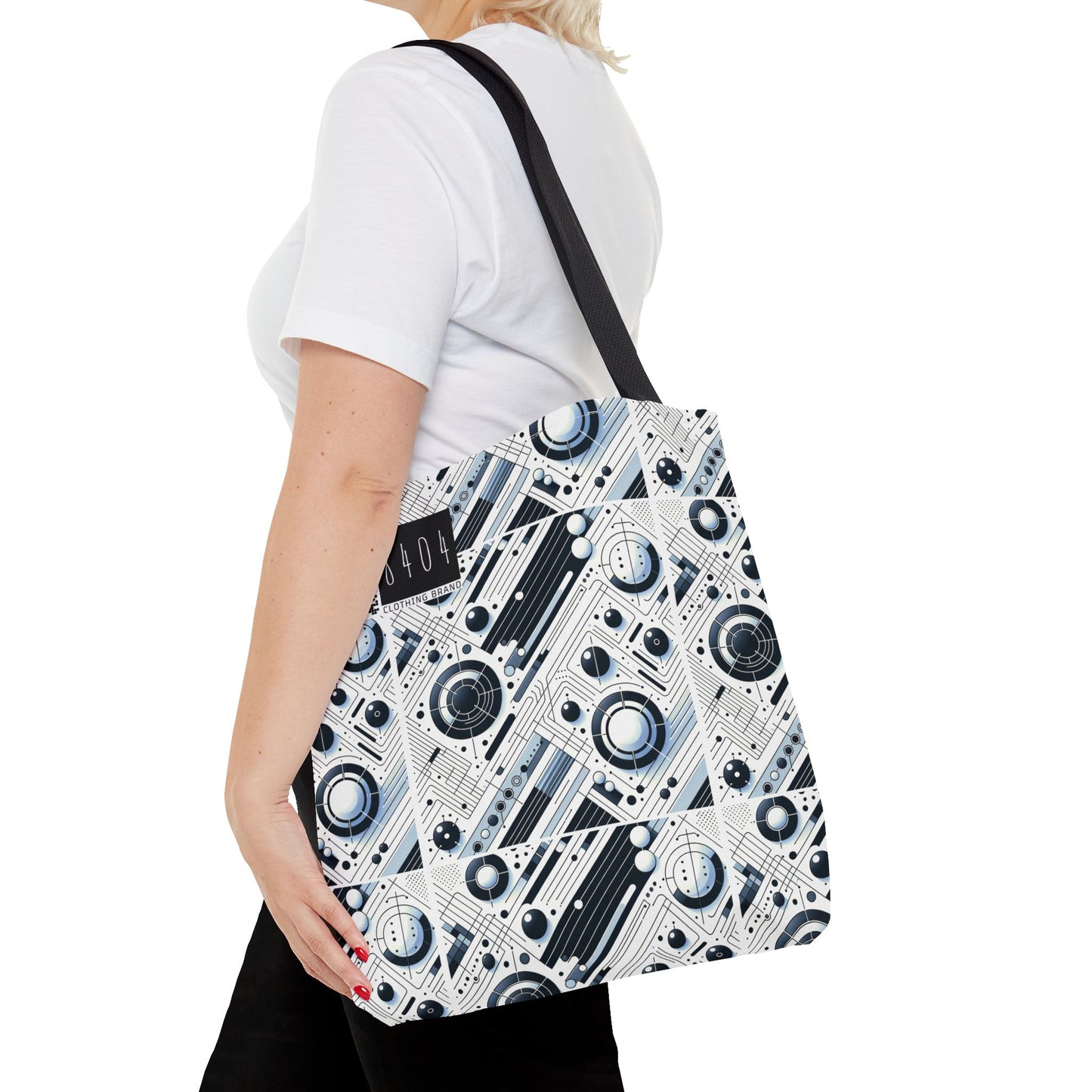 Tech Minimalism Minimalist Tech Tote Bag - 8404 Design-70