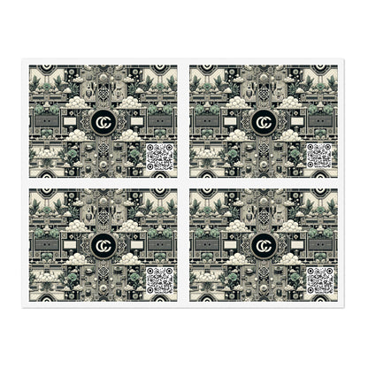Cyber Garden Party Tech Garden Extravaganza Sticker Sheets - 8404 Design-54