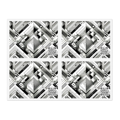 Tech Minimalism Minimalist Tech Sticker Sheets - 8404 Design-58
