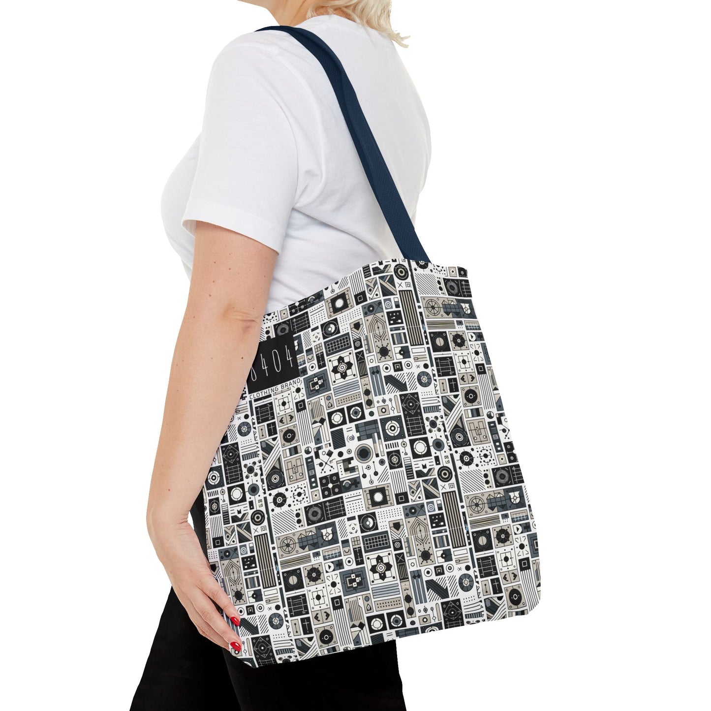 Digital Minimalism Minimalist Tech Tote Bag - 8404 Design-45