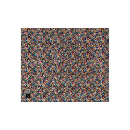 Digital Artistic Expression Artistic Streetwear Crushed Velvet Blanket - 8404 Design-49