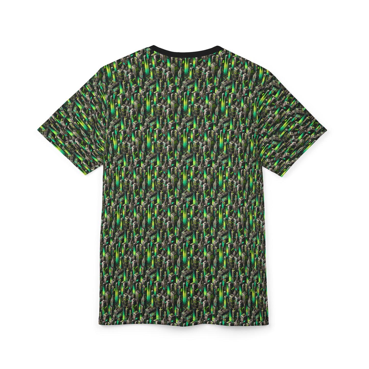 Digital Rebellion Tech-Forward Streetwear Unisex Cut & Sew Tee - 8404 Design-63