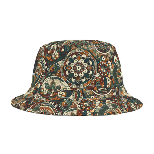 Cultural Artisanal Fusion Cultural Artisanal Streetwear Bucket Hat - 8404 Design-61