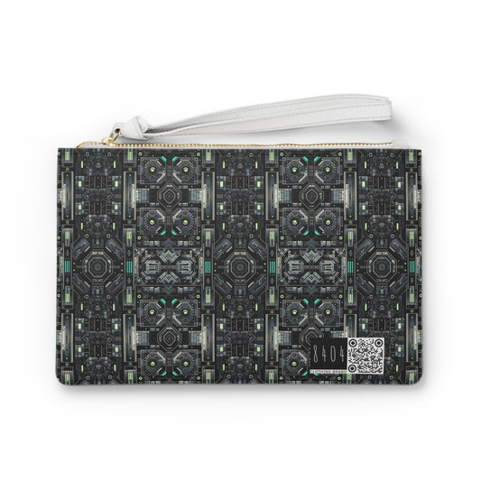 Tech Noir Tech-Forward Minimalism Clutch Bag - 8404 Design-52